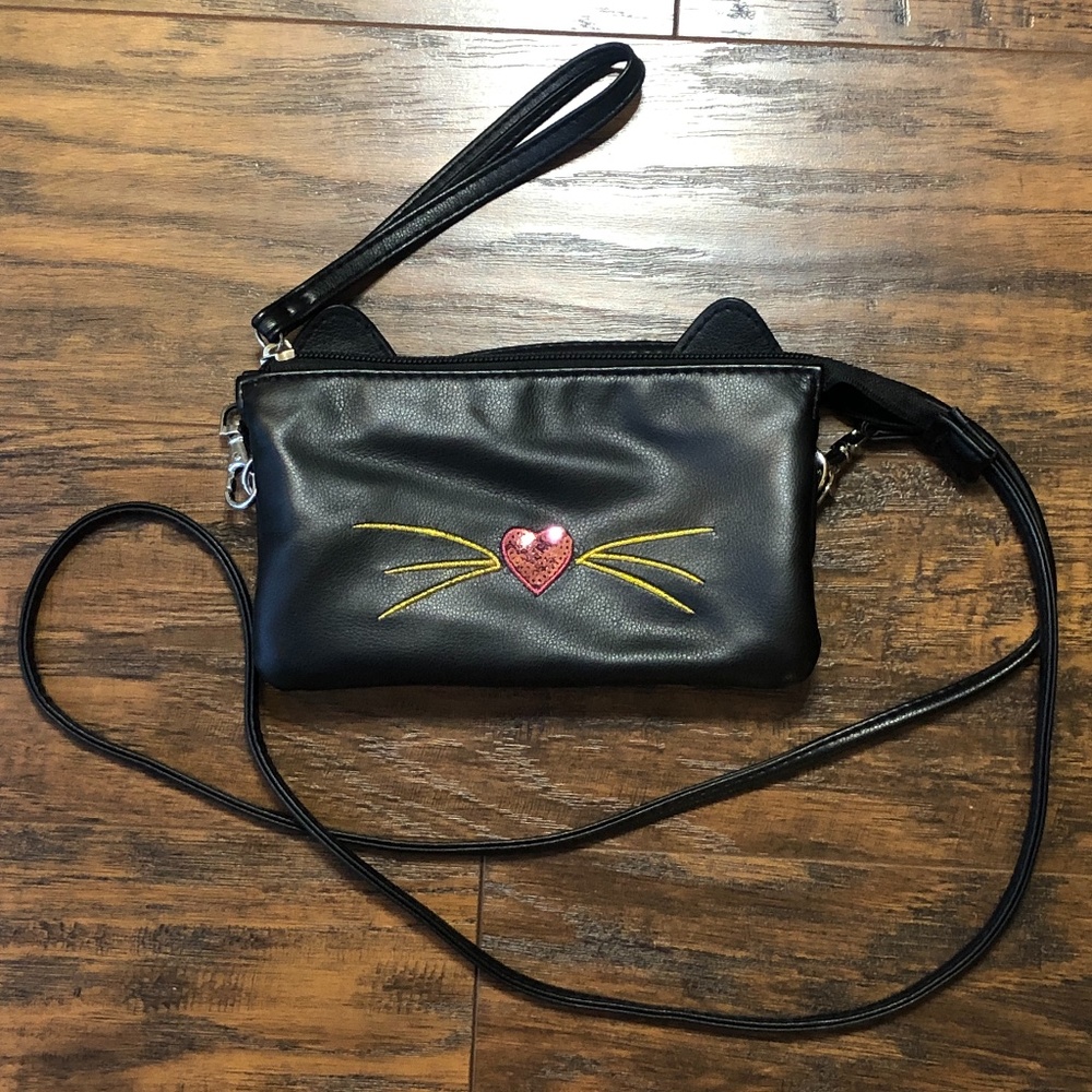 Cat Crossbody Bag Purse - New Without Tags